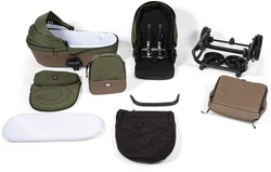 Детская коляска Tutis Viva 6 Plus Essential 3 в 1 с автокреслом Elo Lux EduSky Black 1612050 Pine