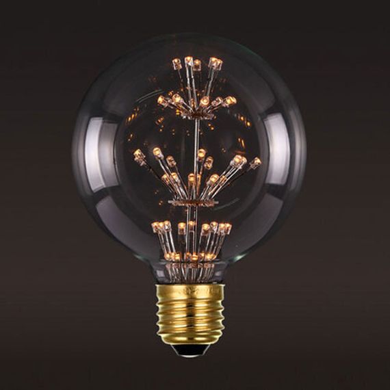 Лампа светодиодная филаментная E27 3W прозрачная G8047LED