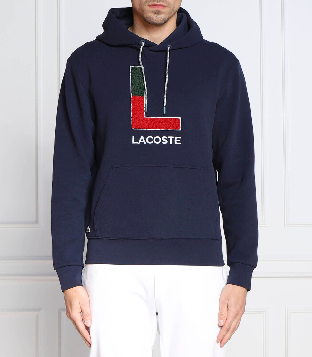 Худи Lacoste - темно-синий(SH2329)