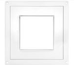 Решетка вентиляционая AWENTA RMT97а Bk 90*90 (140*140) (Распродажа)