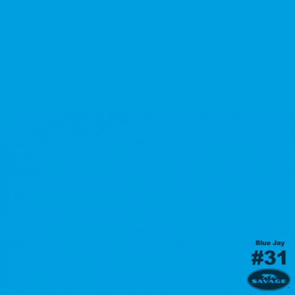 Бумажный фон 1,35х11м, цвет BLUE JAY