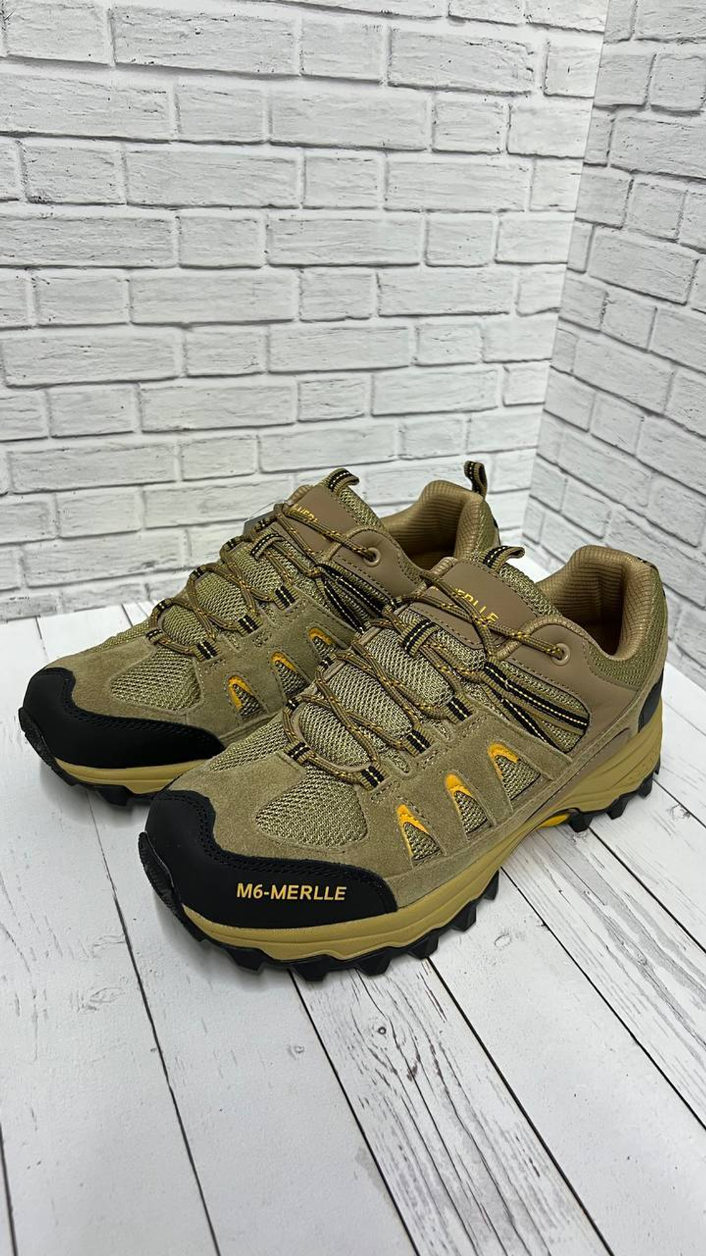 Трекинговые кроссовки M6-Merlle Y13 / хаки