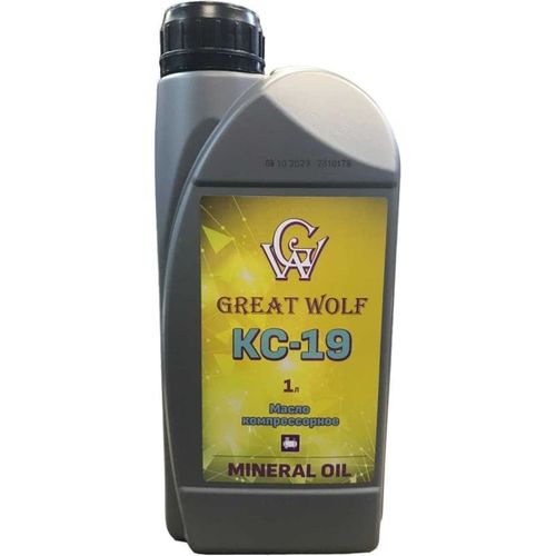 Great Wolf (GWM-019/1) масло компрессорное kc-19 mineral oil (1л)