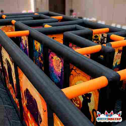Надувной лабиринт страхов «Ночь ужасов», 11×4×2 м