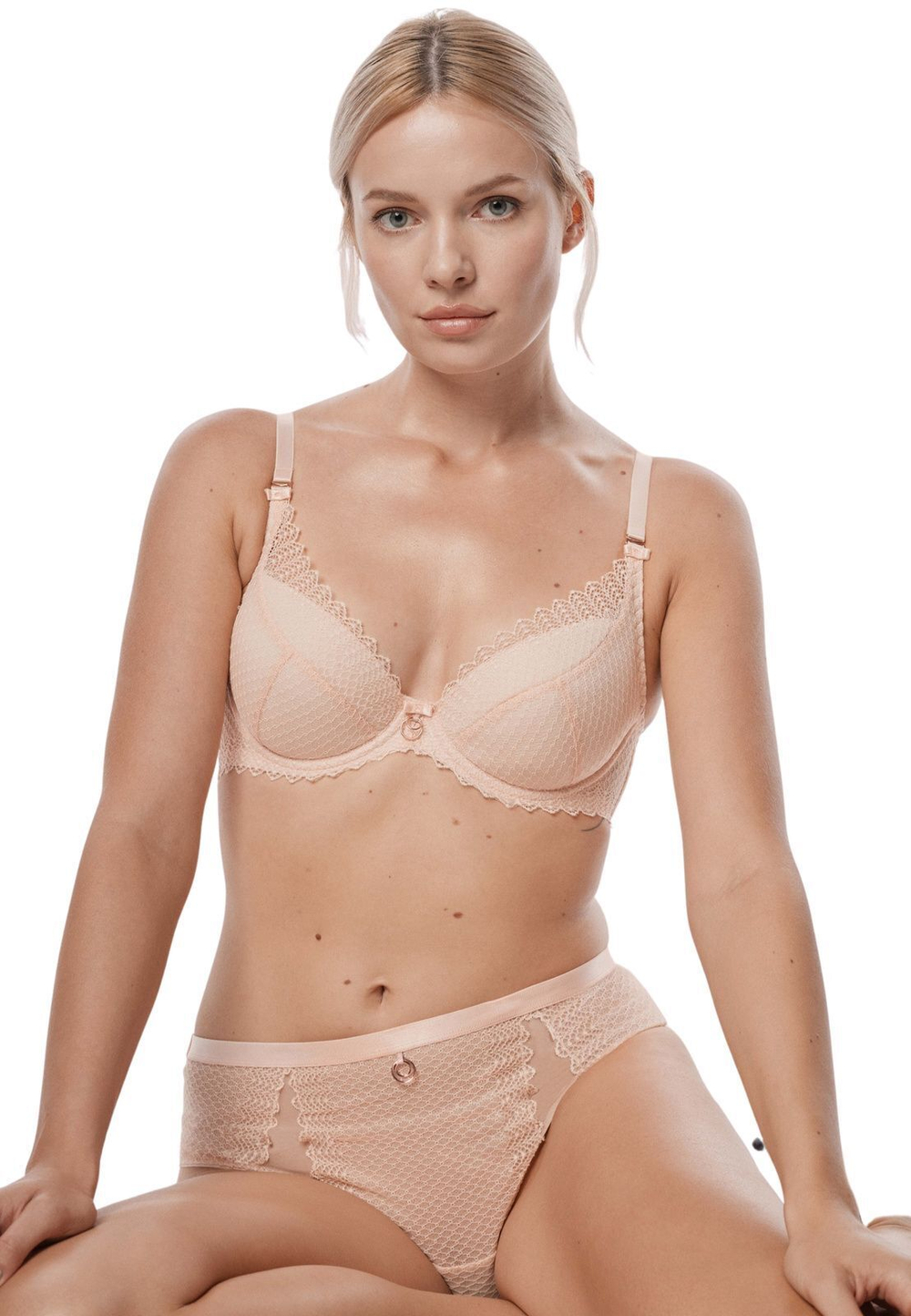 Трусики-бразилиана Kayla (Размер: XL) (Цвет: розовый)