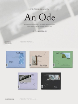 Альбом Seventeen - An Ode 3rd Regular Album 5 Version SET