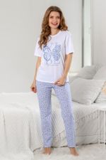 Пижама Дафна-2 Виотекс ГОЛУБОЙ