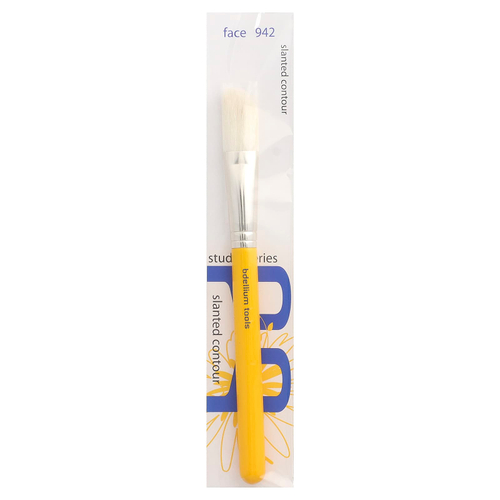 Bdellium Tools, Studio Series, наклонная кисть для контурирования, лицо 942, 1 шт.