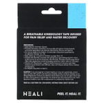 Heali Medical Corp, дышащее эластичное кинезиологическое тейпирование, Splatter, 20 предварительно нарезанных полосок