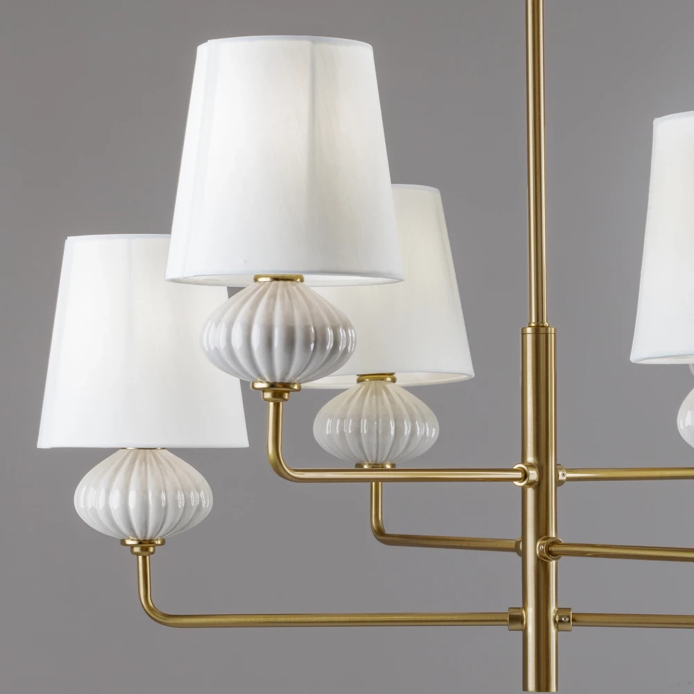 Люстра на штанге Freya CERAMICS FR2029PL-06BS