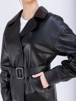 Куртка женская натуральная кожа, блейзер
