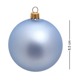 НФШ-1019/2 Ел. украшение Шар «Снеговик с подарком» 85 мм