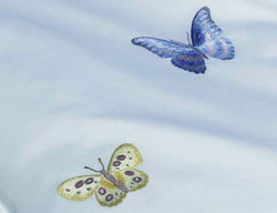 Наволочка 50х75 Christian Fischbacher Luxury Nights Butterfly 700 Швейцария фрагмент