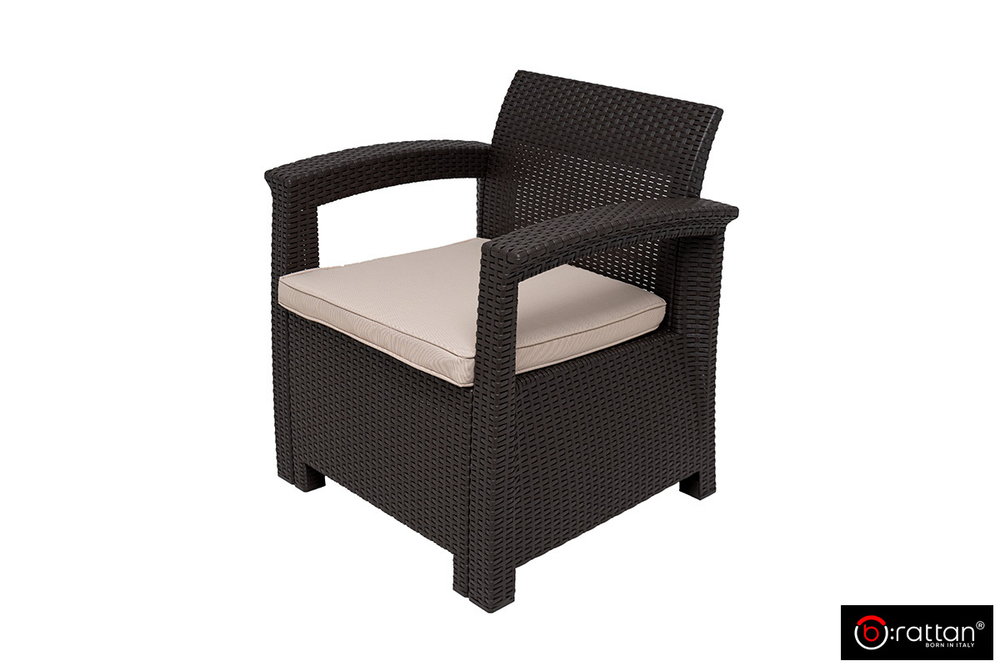 Комплект мебели Rattan Comfort 5, венге