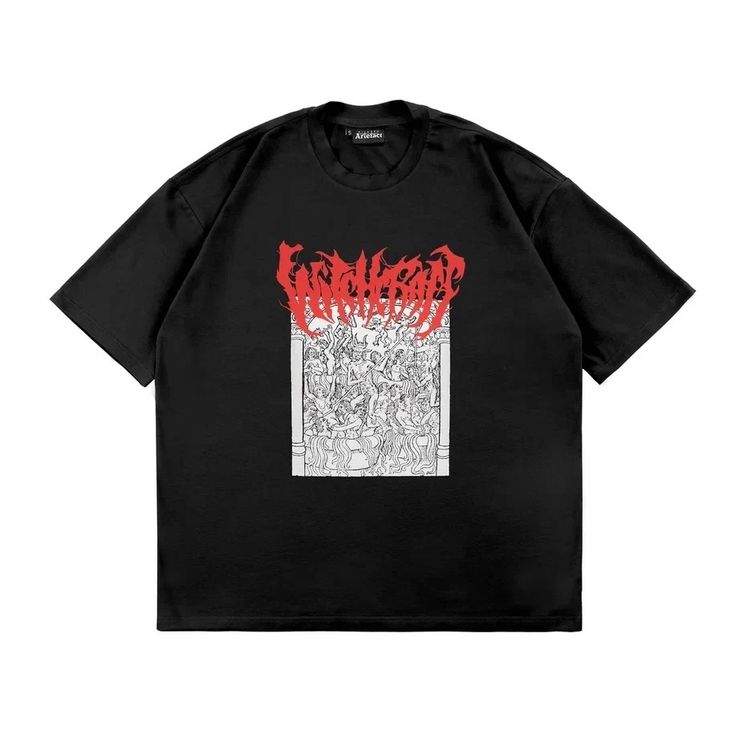 Футболка ATF Witchcraft/Hell, черный