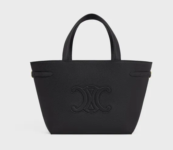 Сумка Celine MEDIUM CABAS ANAÏS CUIR TRIOMPHE черная