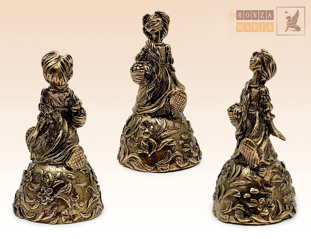 колокольчик Девочка с корзинкой