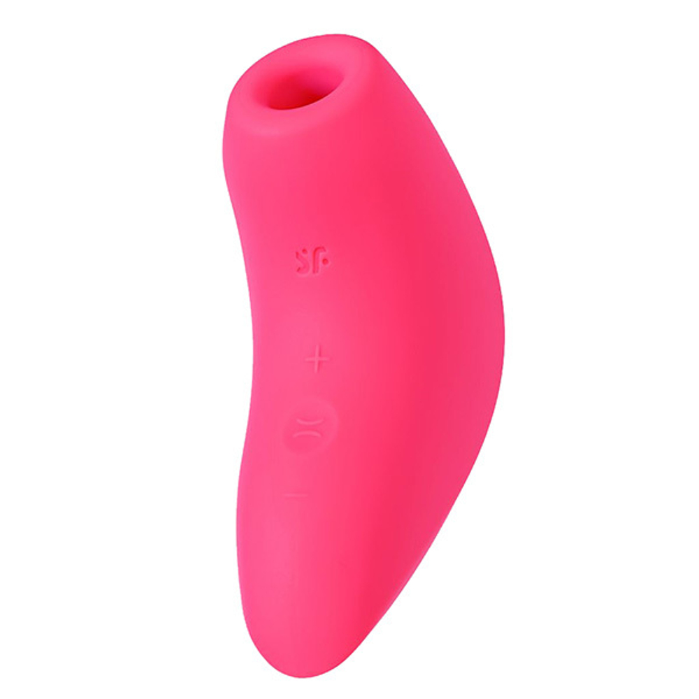 Розовый вакуум-волновой бесконтактный стимулятор клитора Satisfyer Magnetic Deep Pulse