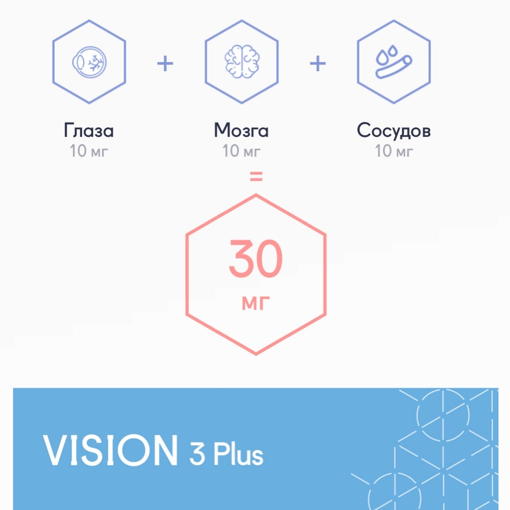 VISION 3 Plus® От Vitual пептиды зрительной системы