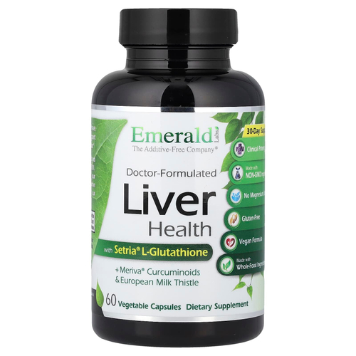 Emerald Laboratories, Liver Health, 90 Veggie Capsules