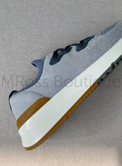 Мужские кроссовки Brunello Cucinelli голубого цвета