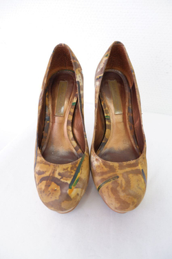 Туфли Alla Pugachova  с принтом 36 размер