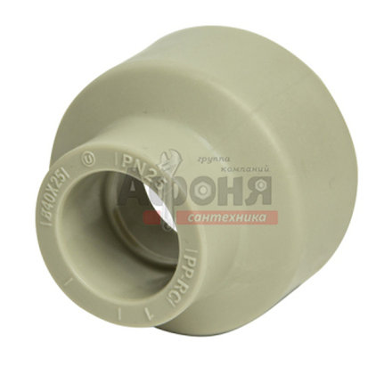 Муфта переходная 40/25 вн/вн VRT® СЕРЫЙ (Россия)