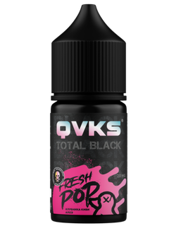 Купить Ароматизатор QVKS Total Black 13мл - Клубника Киви Алоэ