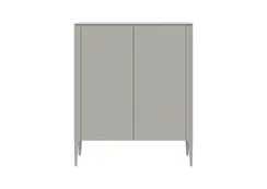 Шкаф Type 2 двери низкий (серо-бежевый)
