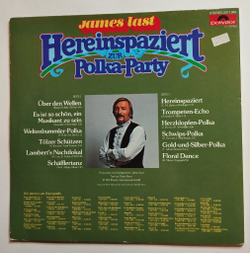 Винтажная виниловая пластинка LP James Last Hereinspaziert Zur Polka Party (Germany 1979)