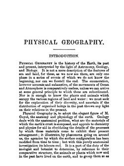 Physical geography | Roy Haines-Young