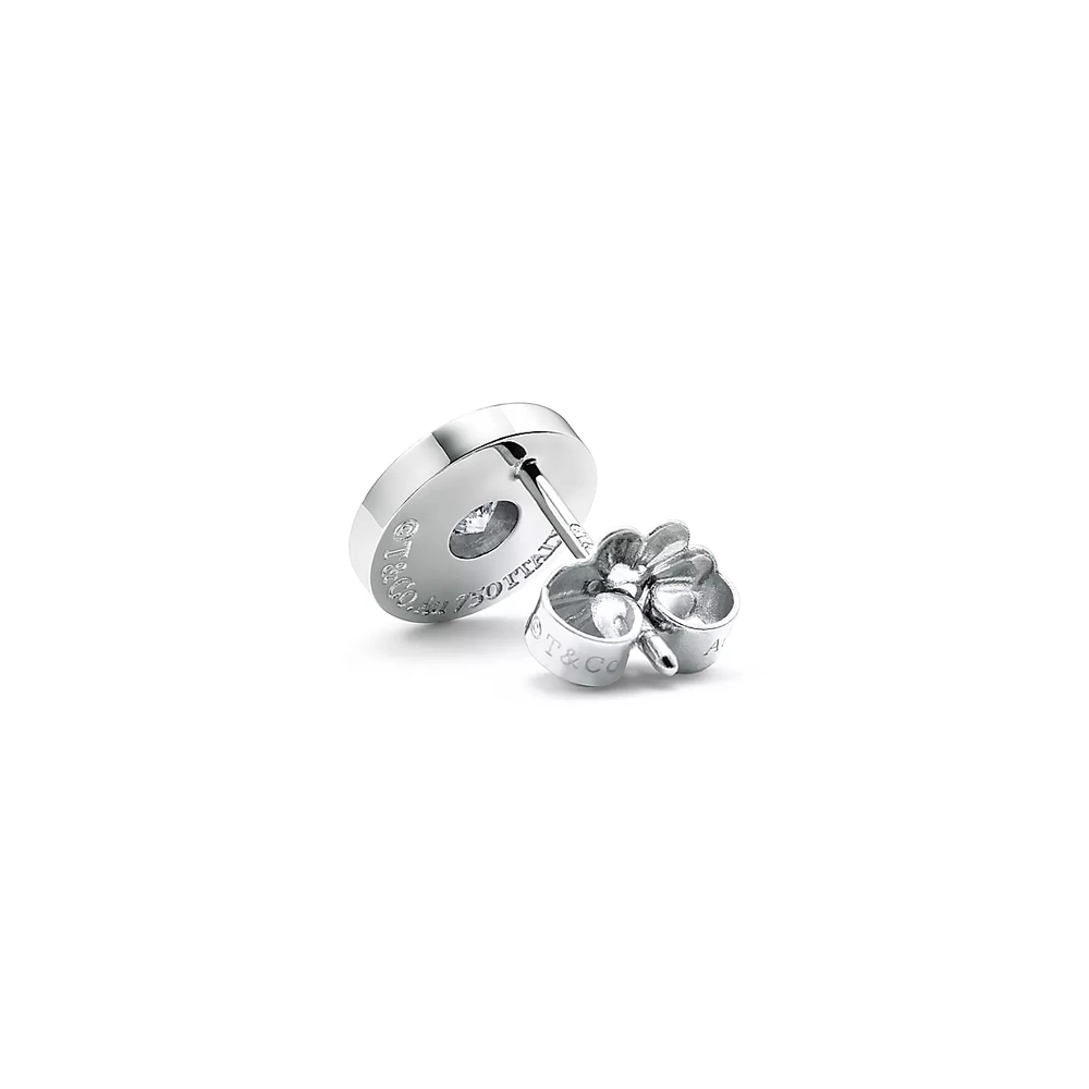Серьги из белого золота с бриллиантами, Tiffany💠 1837
