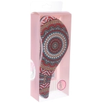 Расческа массажная компактная «ЛАНТА», микс 4 дизайна, 18*7,5см (PVC коробка)