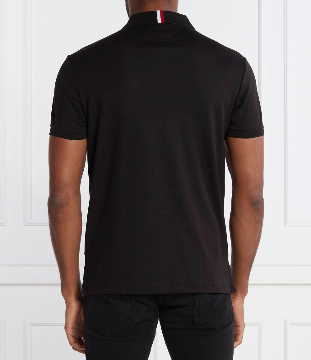 Поло Tommy Hilfiger - черный(MW0MW35585)