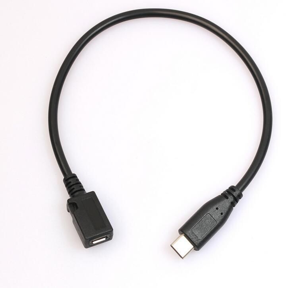 Переходник USB type С (m) штекер на штекер mini USB (m) 28sm