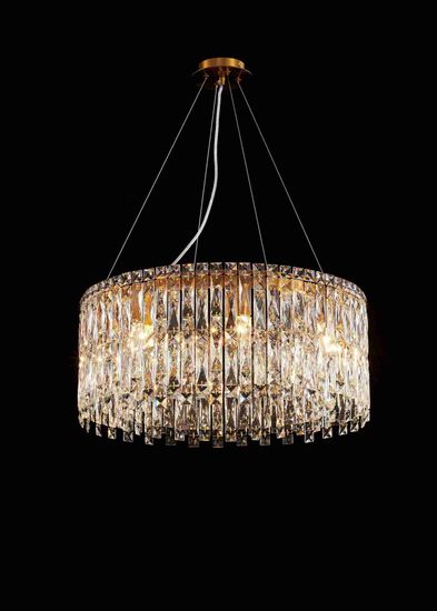 F53-ф600*H250 GOLD BRONZE (1) Люстра NW