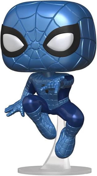 Funko POP Make a Wish 2022 - Spider-Man (Metallic), Multicolor, (63675)