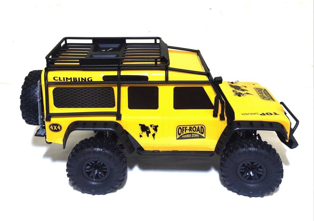 Радиоуправляемый краулер HB Fierce Tiger (47 см, 4WD, 1:10) - HB-ZP1005 желтый