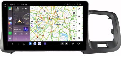 Магнитола для Volvo S60/V60 2010-2018 (штатный экран 7") - Kuberg SF-9002 QLed+2K, Android 13, Быстрейшая, CarPlay, 4G SIM-слот