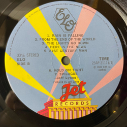 Винтажная виниловая пластинка LP ELO Electric Light Orchestra Time (Japan 1981) (No Obi) Ticket To The Moon