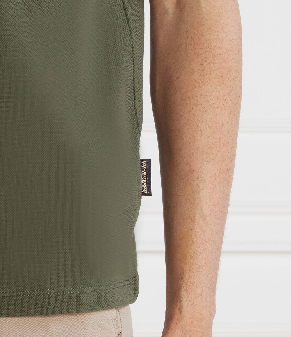 поло ealis Napapijri - зеленый(NP0A4H8B)