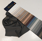 Римская штора Ecobella арт. Efes col. 117 с декоративным бордюром Te-Xo и карнизом