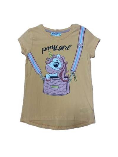 Футболка на девочку из хлопка производства Турция на рост 110,116,122 см