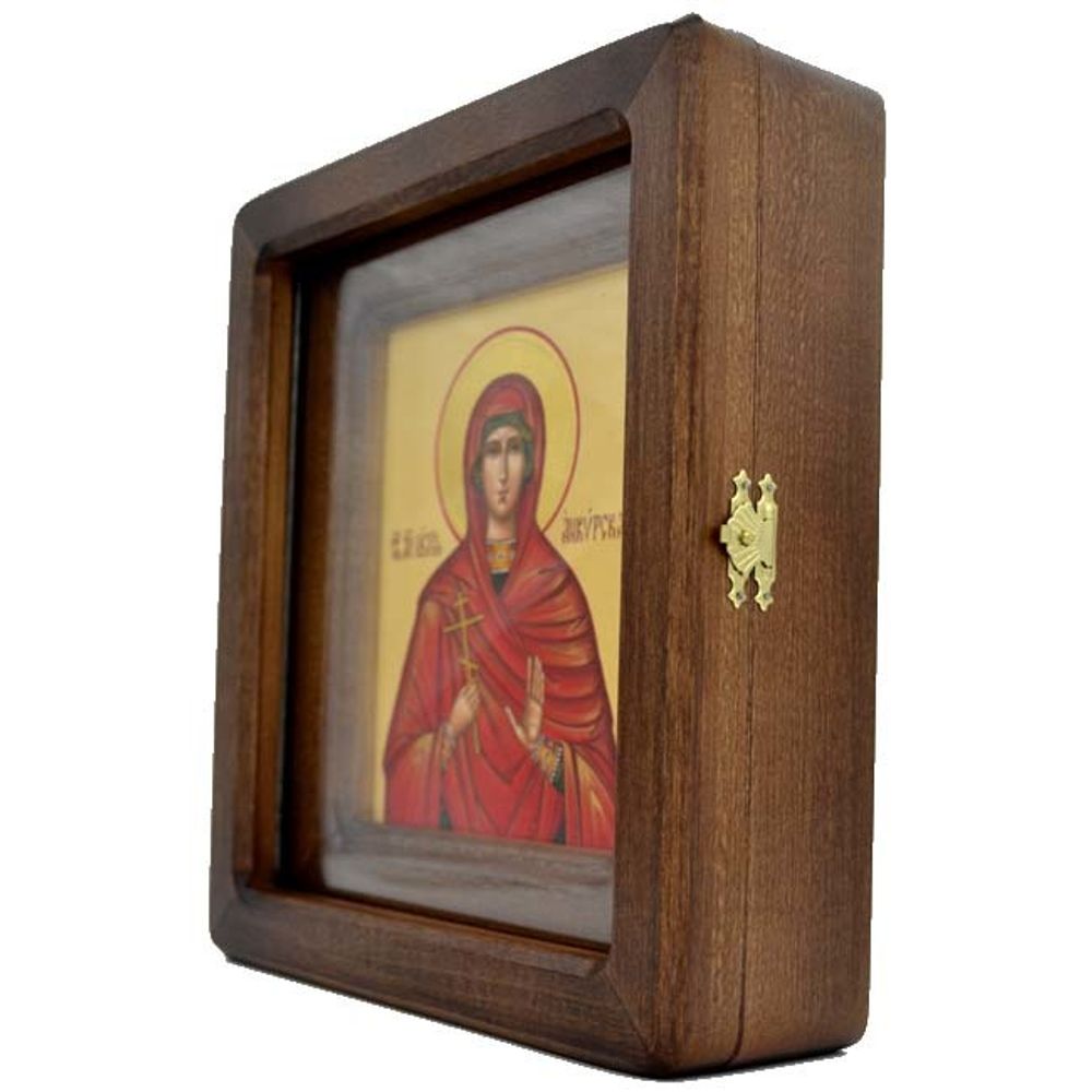 Иулия Анкирская. Рукописная икона.