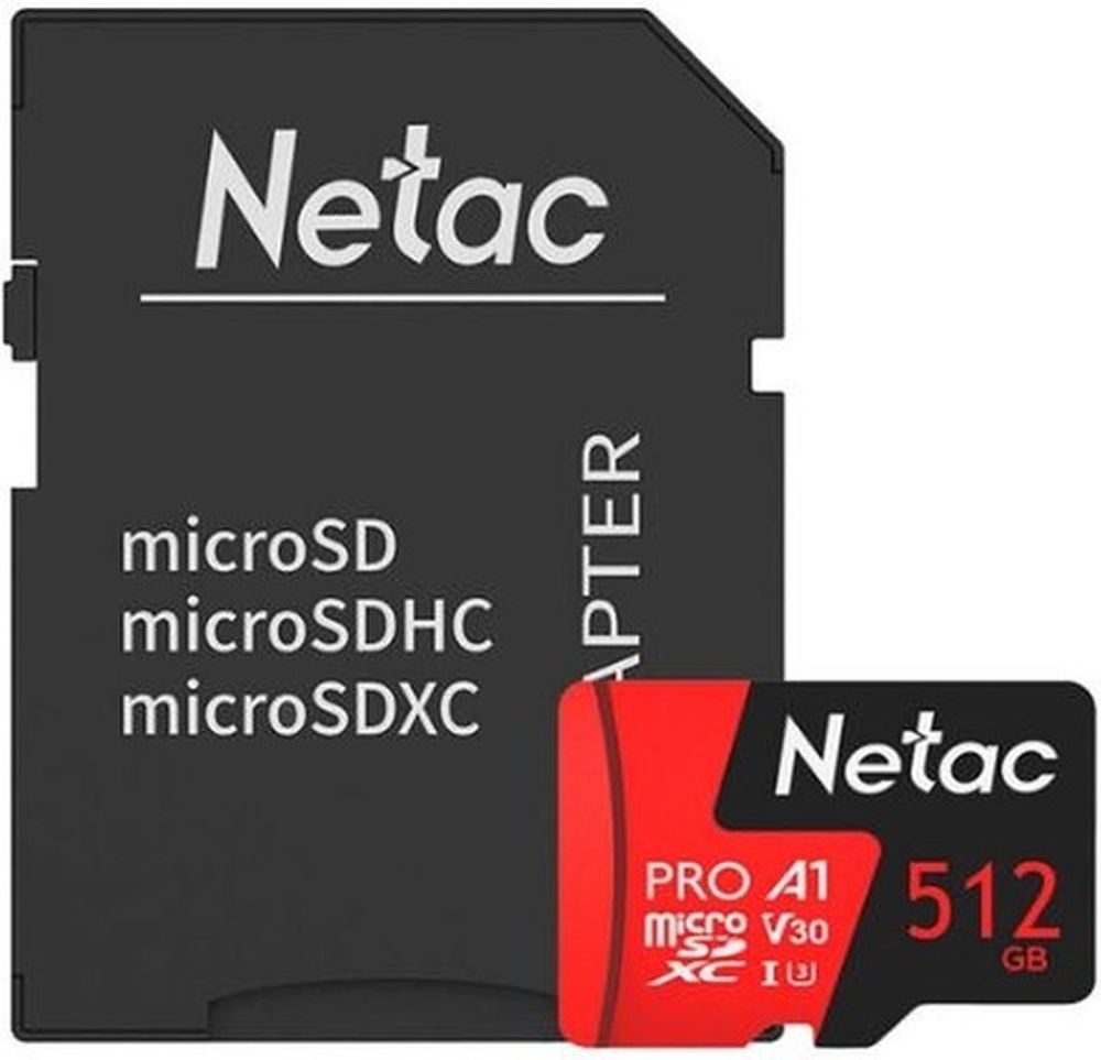 Карта памяти Netac NT02P500PRO-512G-R 512 Гб