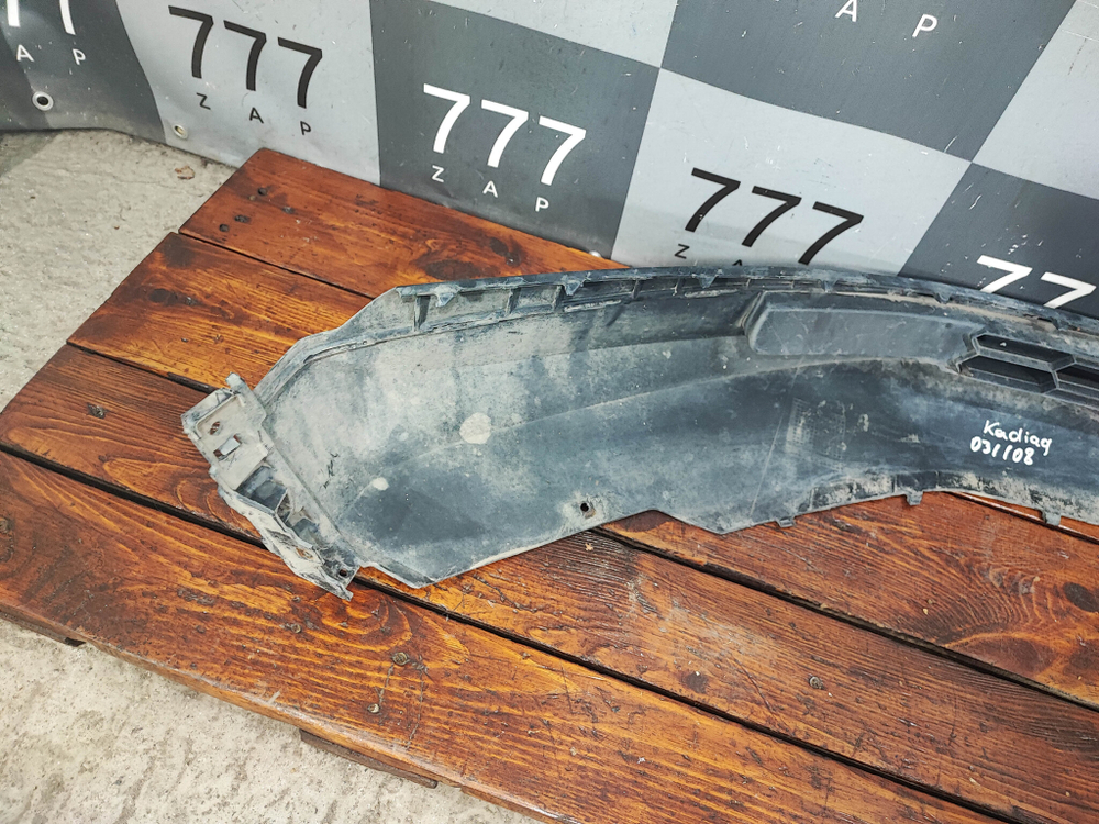 Юбка переднего бампера Skoda Kodiaq 16-22 Б/У Оригинал 565807061