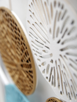 Панно на стену для интерьера "Абстракция" 27*57 см