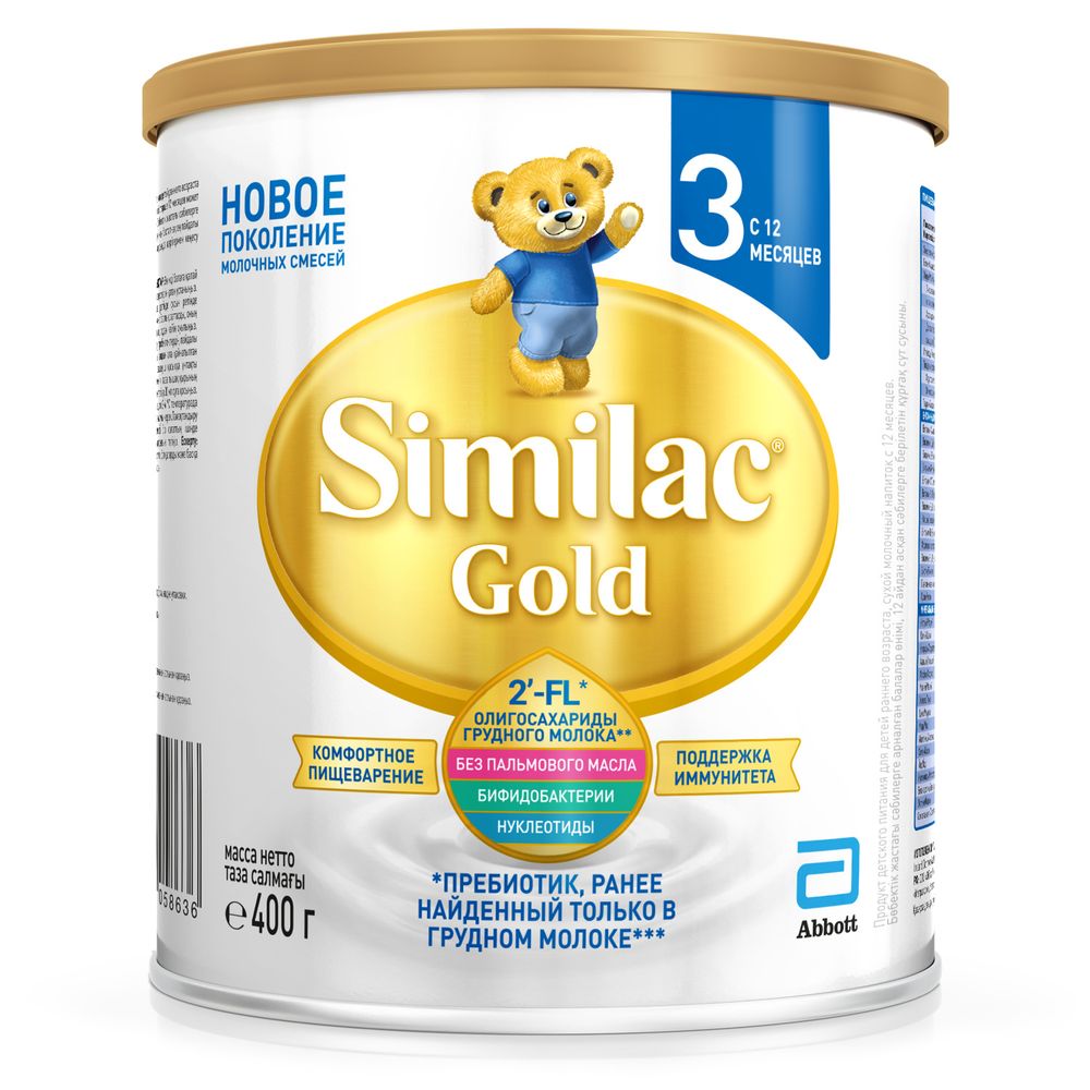 Similac Gold 3 Сухая Смесь с 12 Месяцев 400г