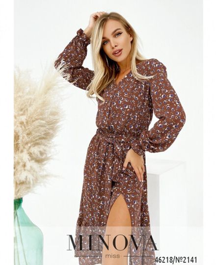 Платье 2141-капучино Minova Фото 2