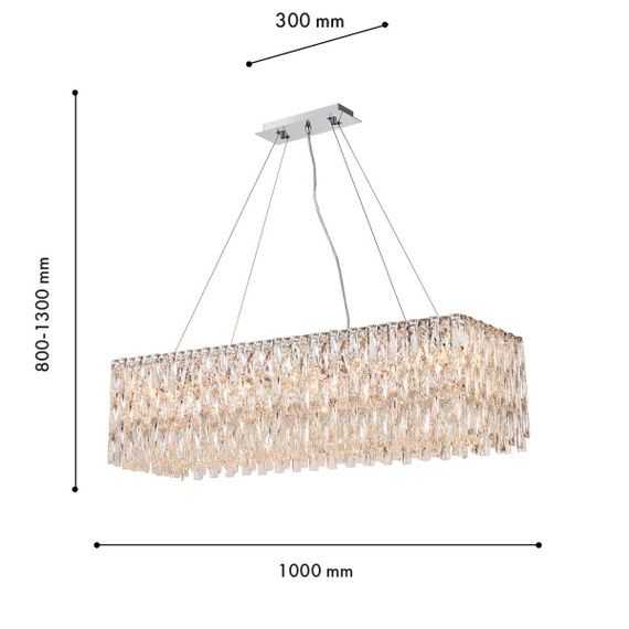 Подвесная люстра Favourite Robby 4722-10P